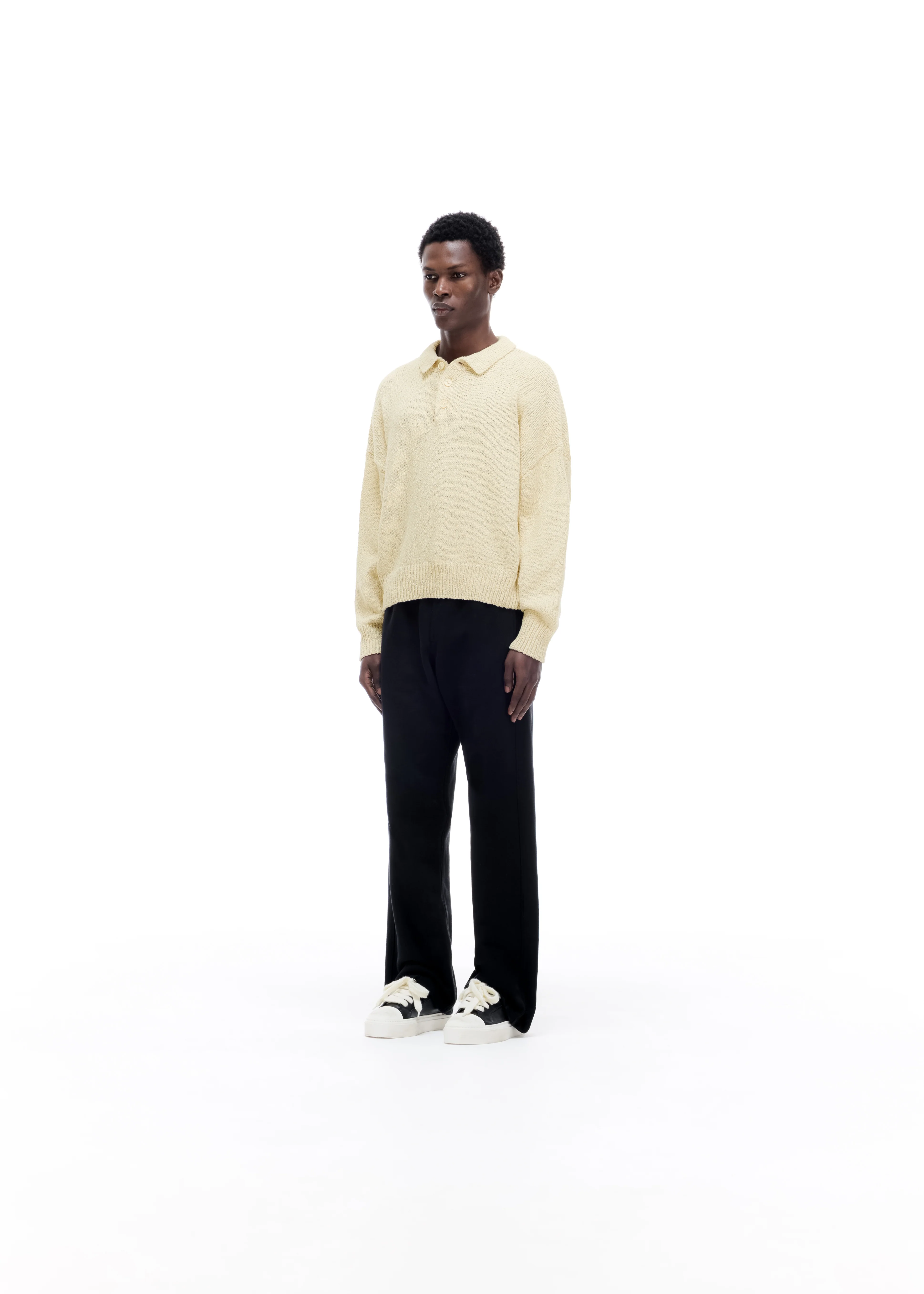 BEACH KNIT POLO SWEATER - Image 3