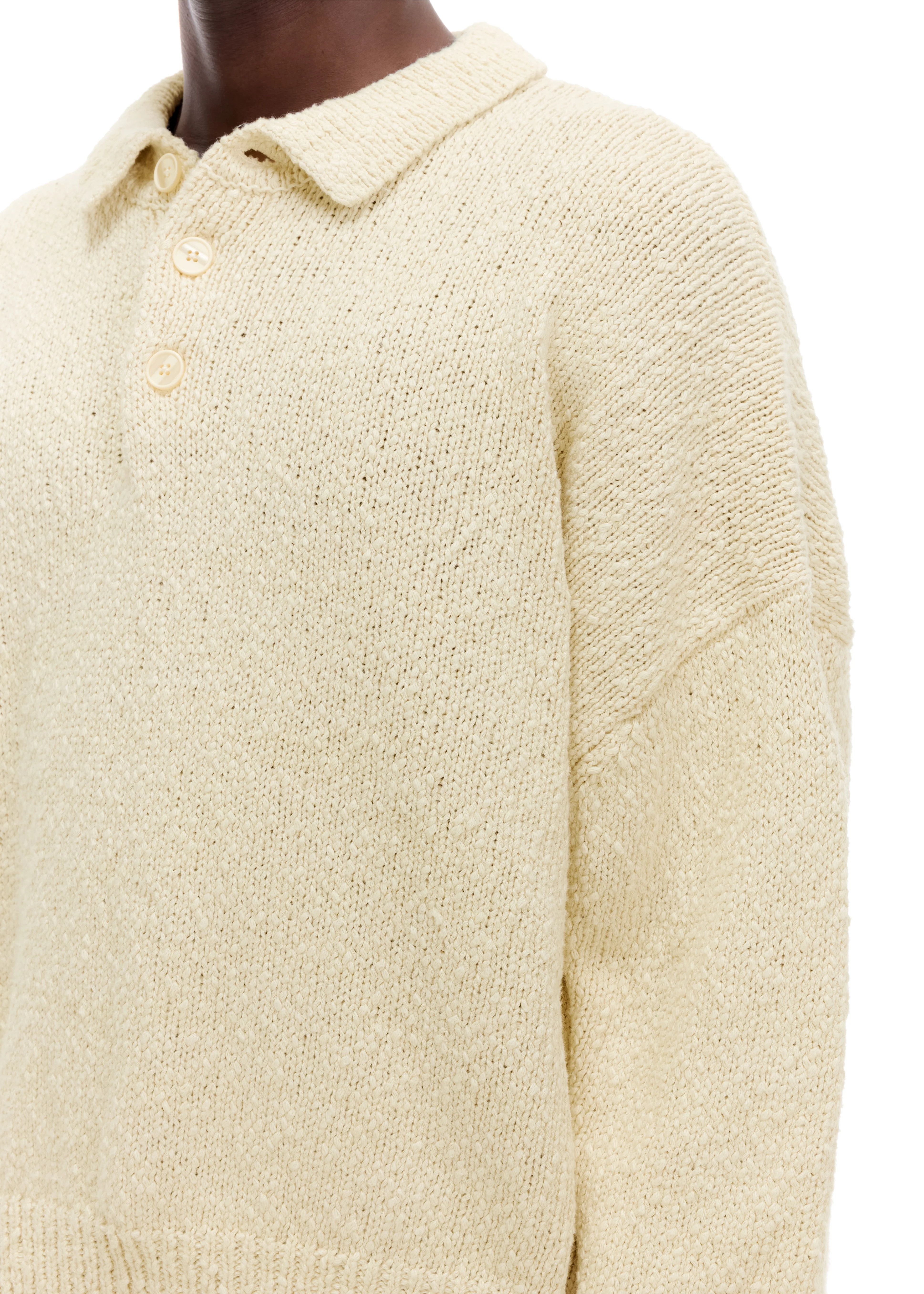 BEACH KNIT POLO SWEATER - Image 5