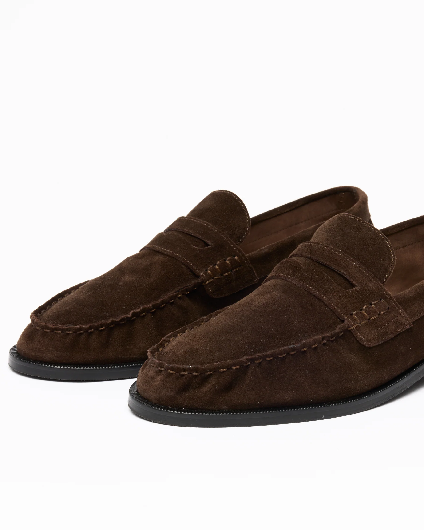 CB BROWN SUEDE PENNY LOAFER - Image 3