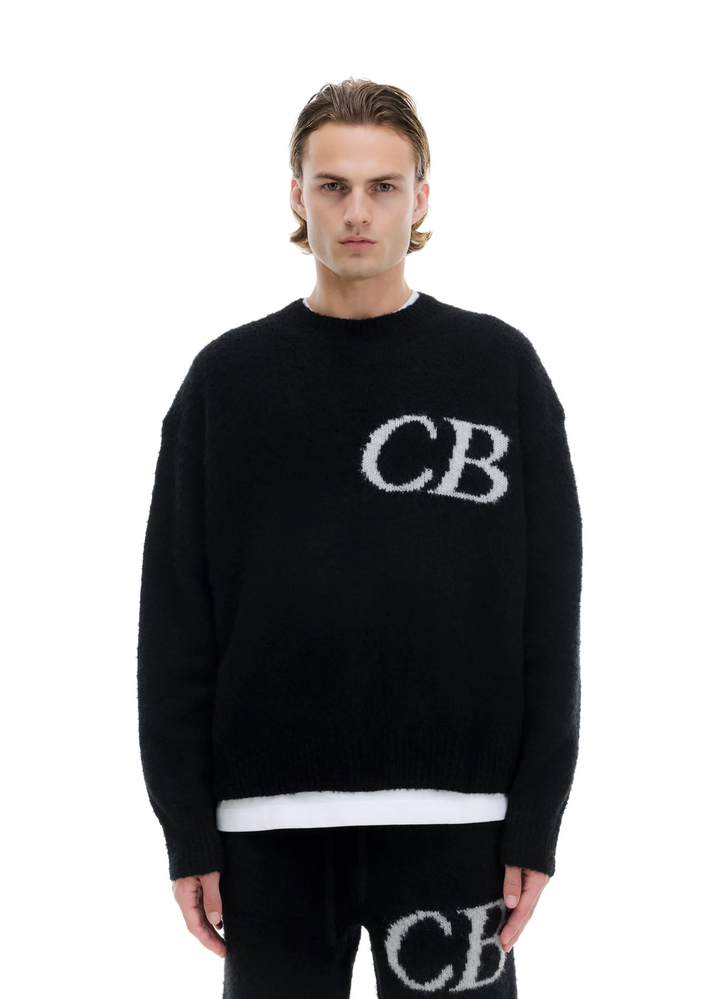 CB LOGO KNIT SWEATER - Image 4