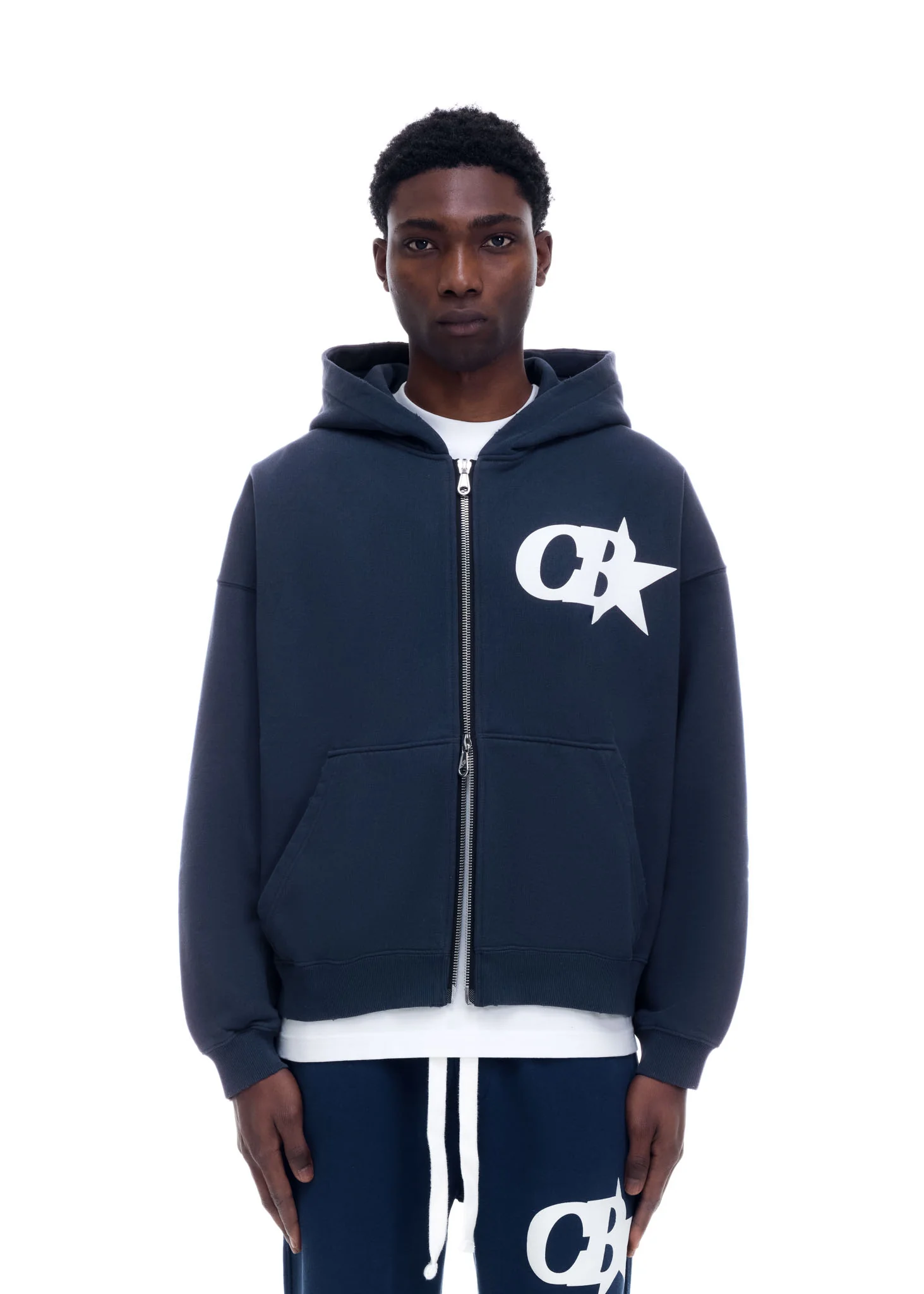 CB STAR ZIPPED HOODIE - Image 4