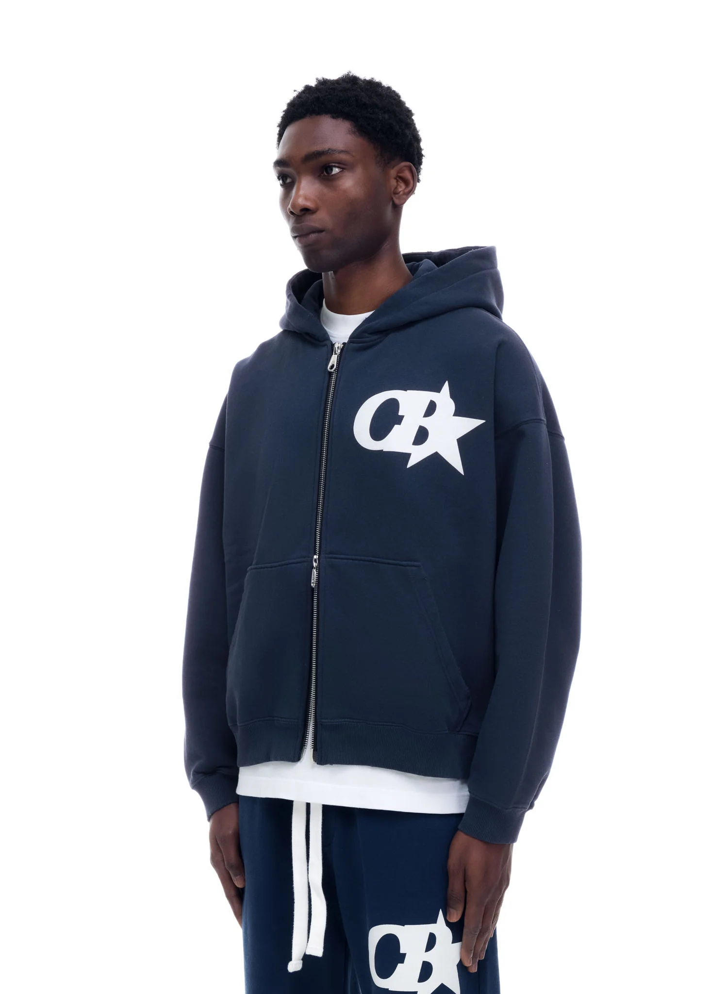 CB STAR ZIPPED HOODIE - Image 5