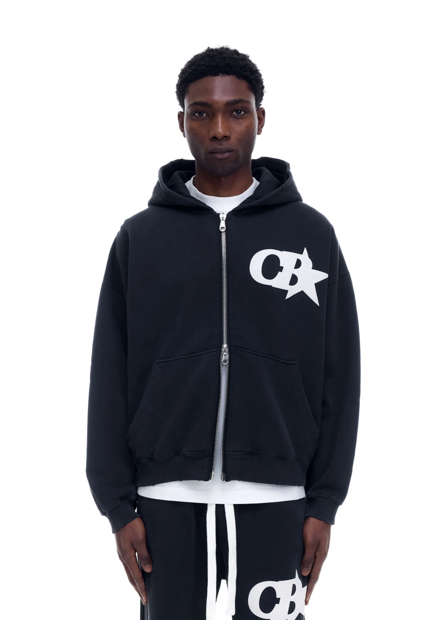 CB STAR ZIPPED HOODIE - Image 4
