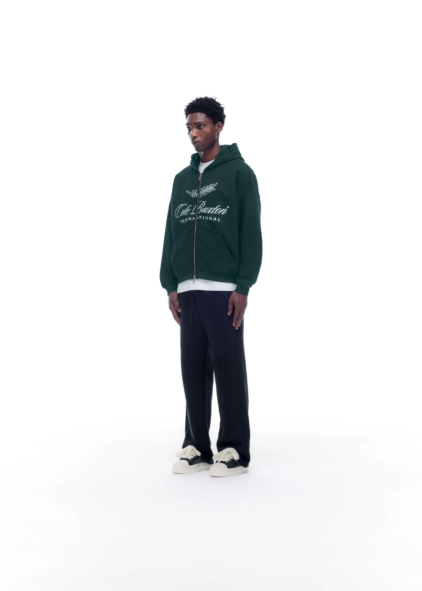 INTERNATIONAL ZIPPED HOODIE - Image 3