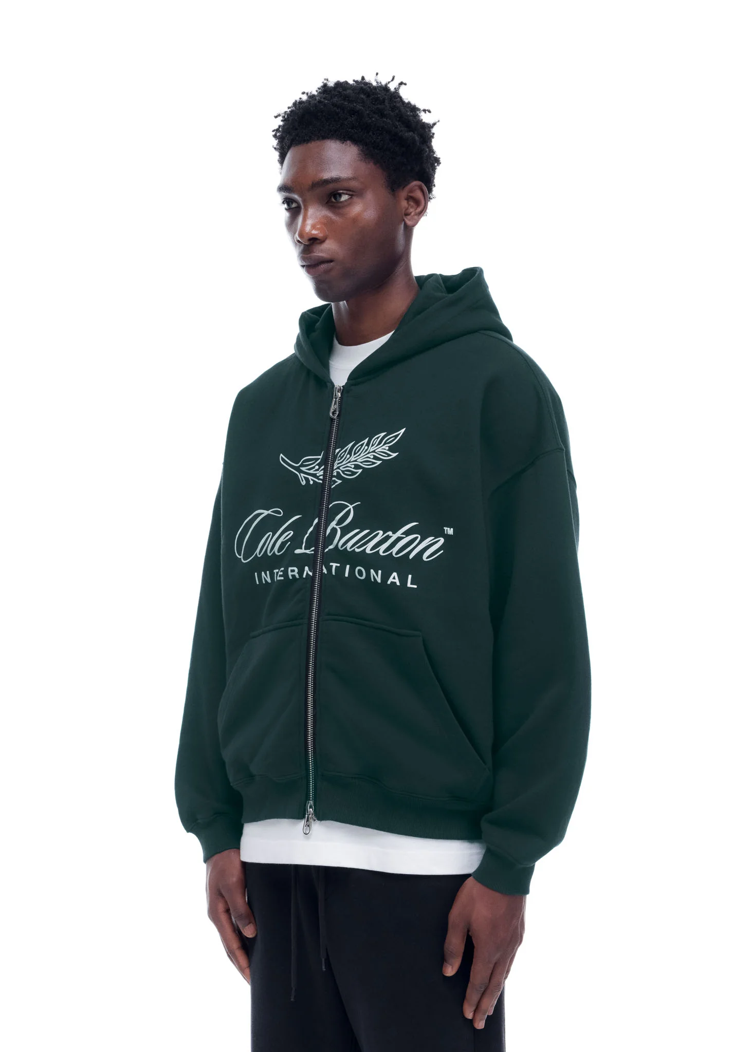 INTERNATIONAL ZIPPED HOODIE - Image 5