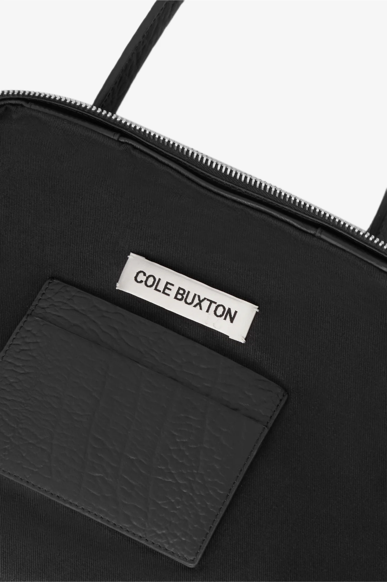 CREASED LEATHER MILITARY DUFFLE - Image 4