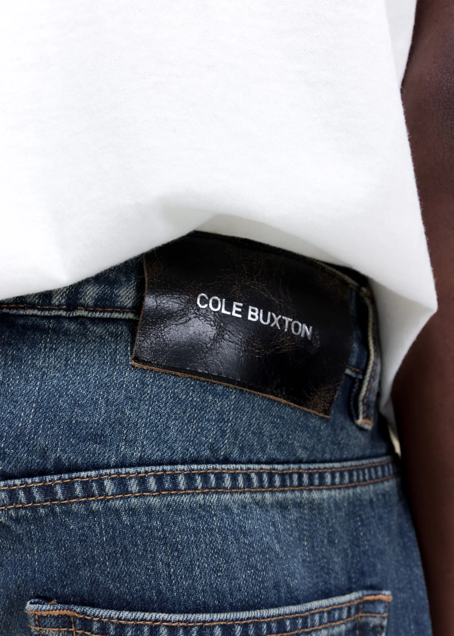 DARK WASH JEANS - Image 8