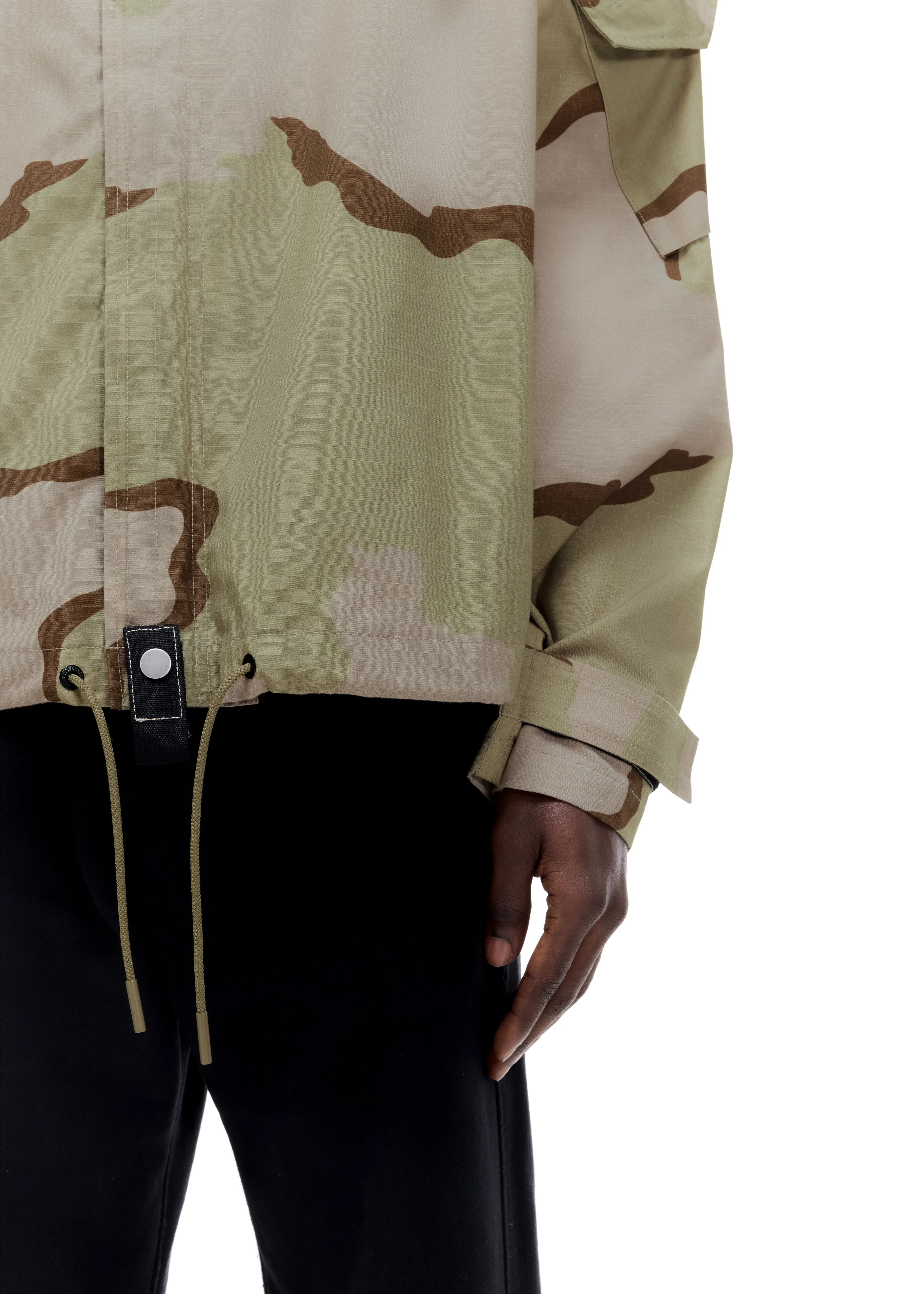 DESERT CAMO HOODED JACKET - Image 4
