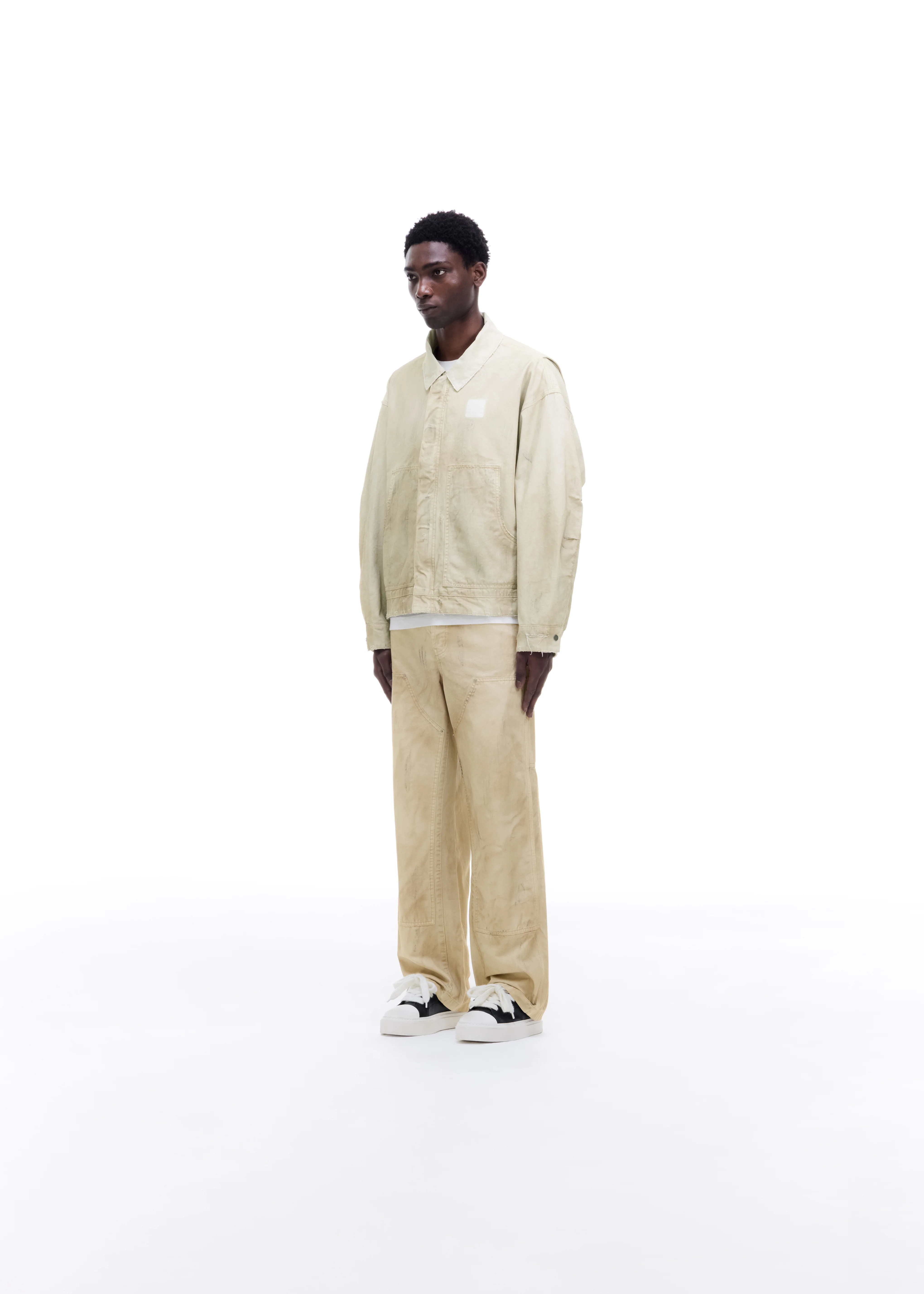 DIRTY DOUBLE KNEE CARPENTER PANTS - Image 3