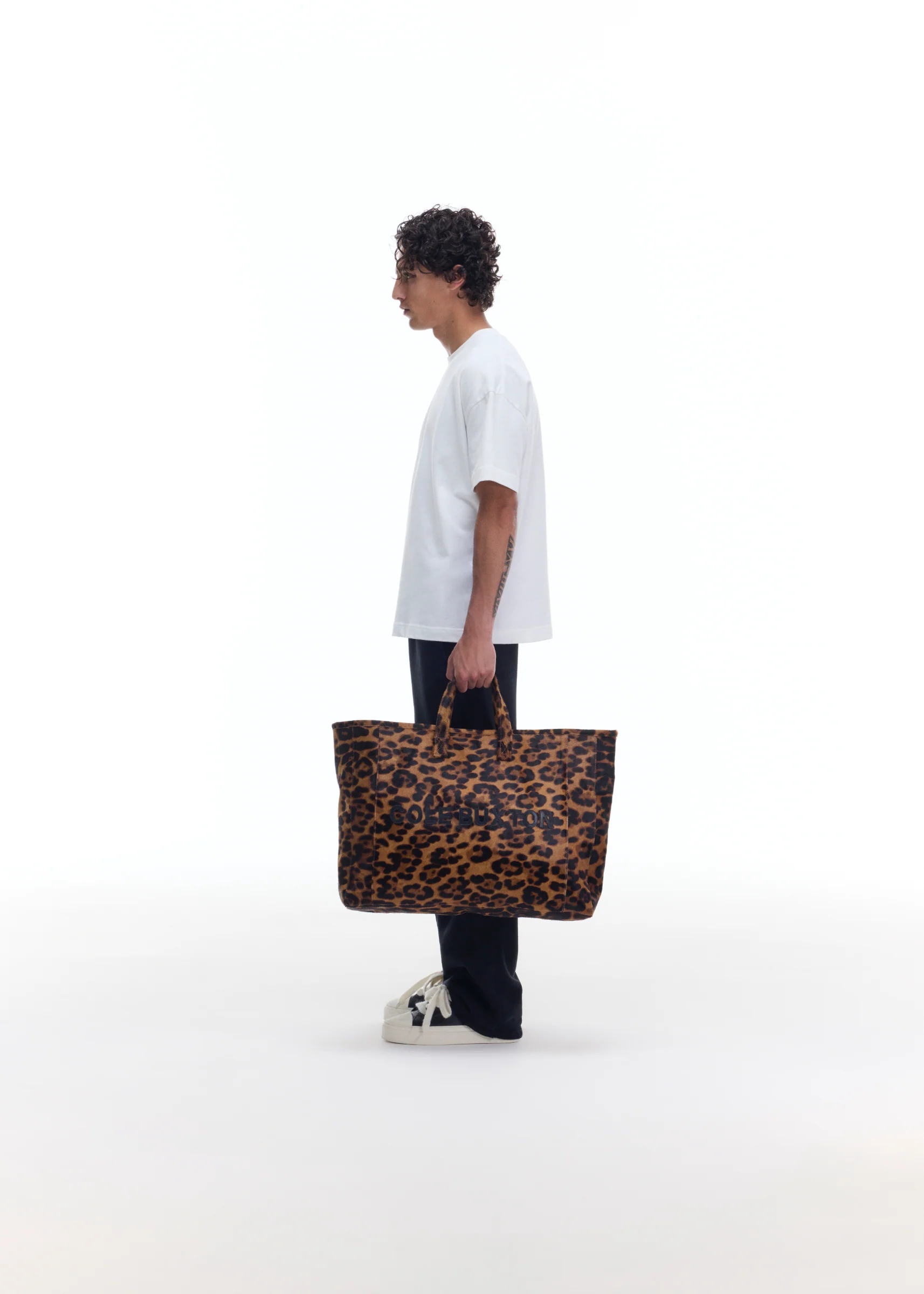 HAIRY LEOPARD TOTE BAG - Image 4