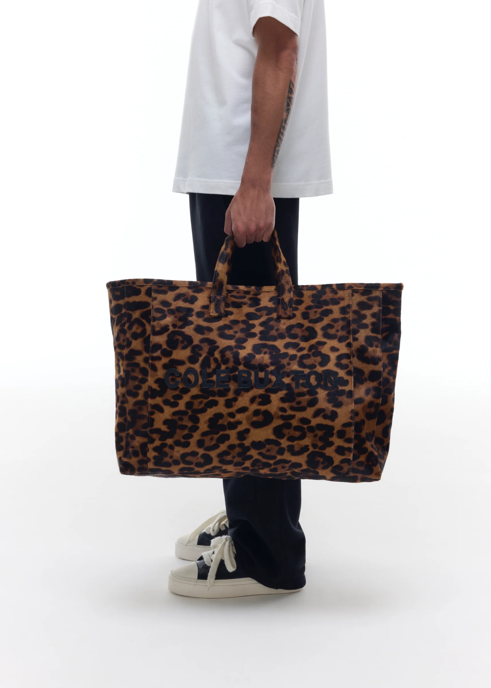 HAIRY LEOPARD TOTE BAG - Image 5