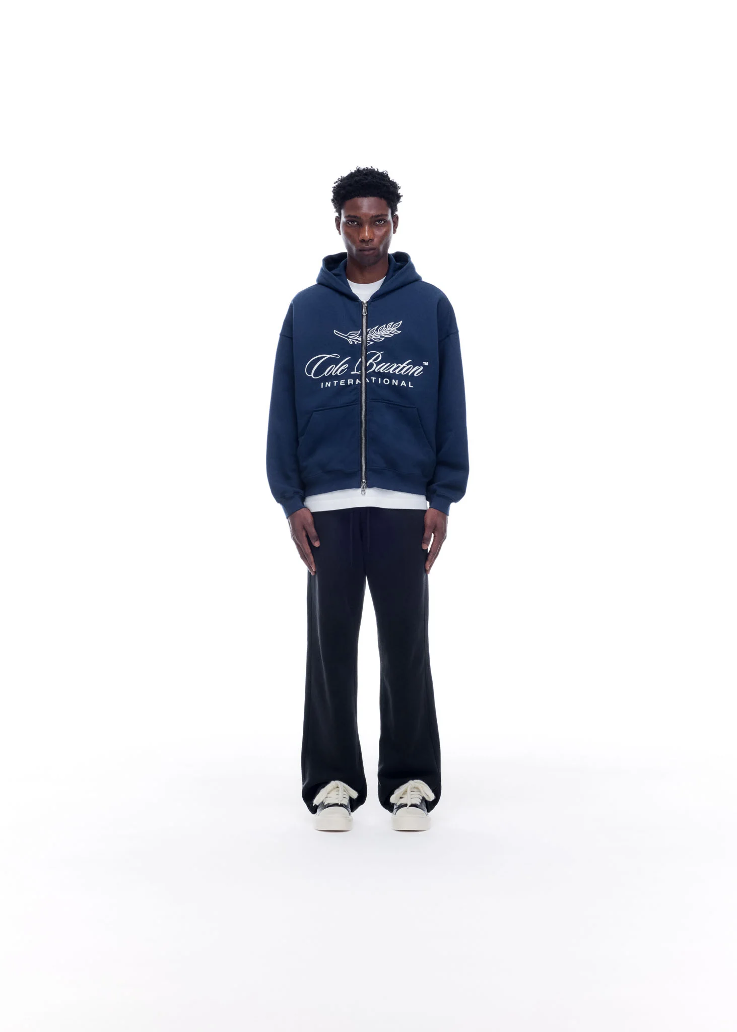 INTERNATIONAL ZIPPED HOODIE - Image 2