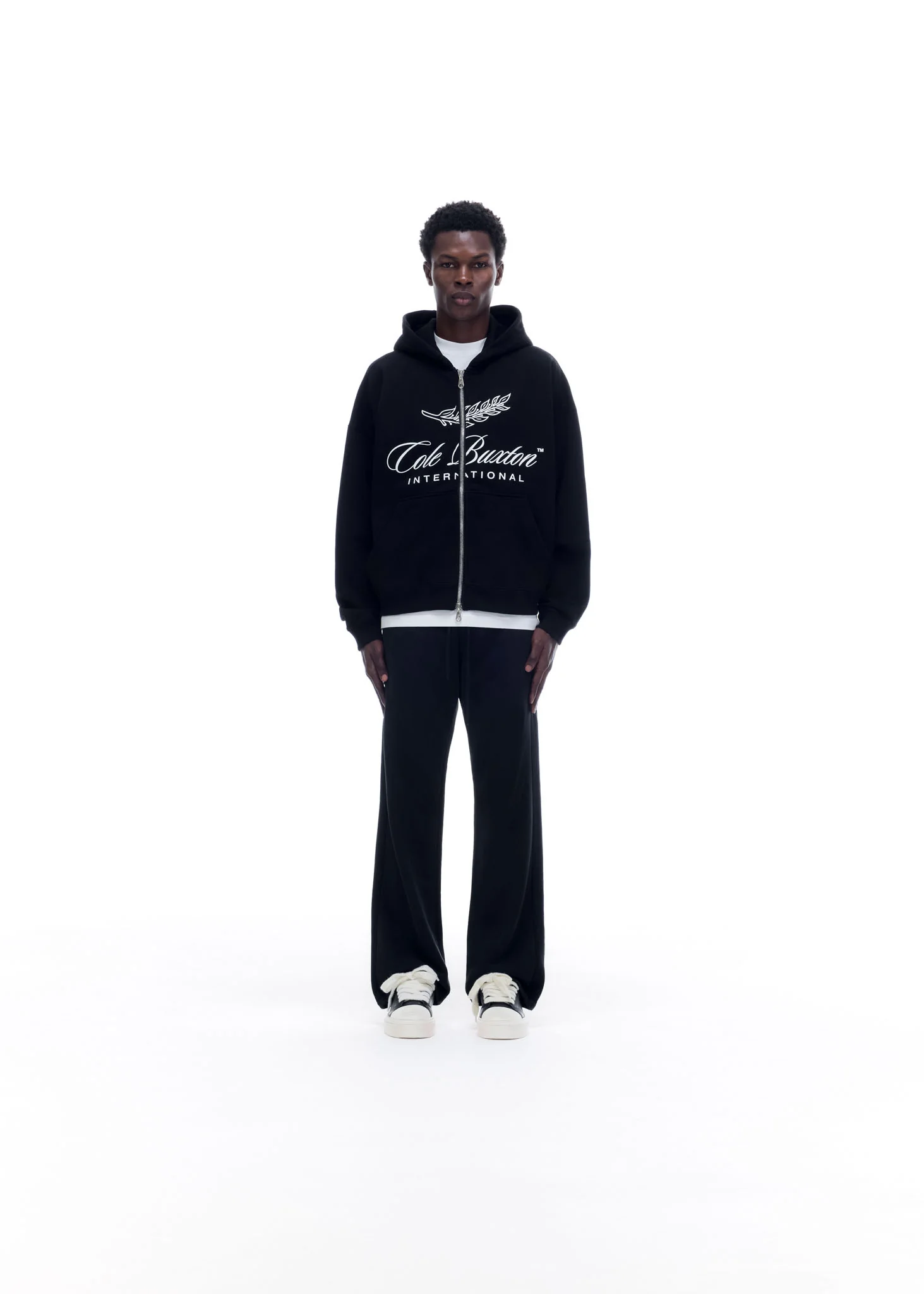 INTERNATIONAL ZIPPED HOODIE - Image 2
