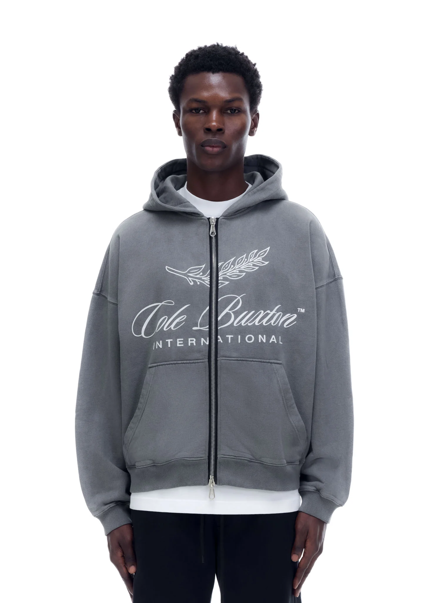 INTERNATIONAL ZIPPED HOODIE - Image 4