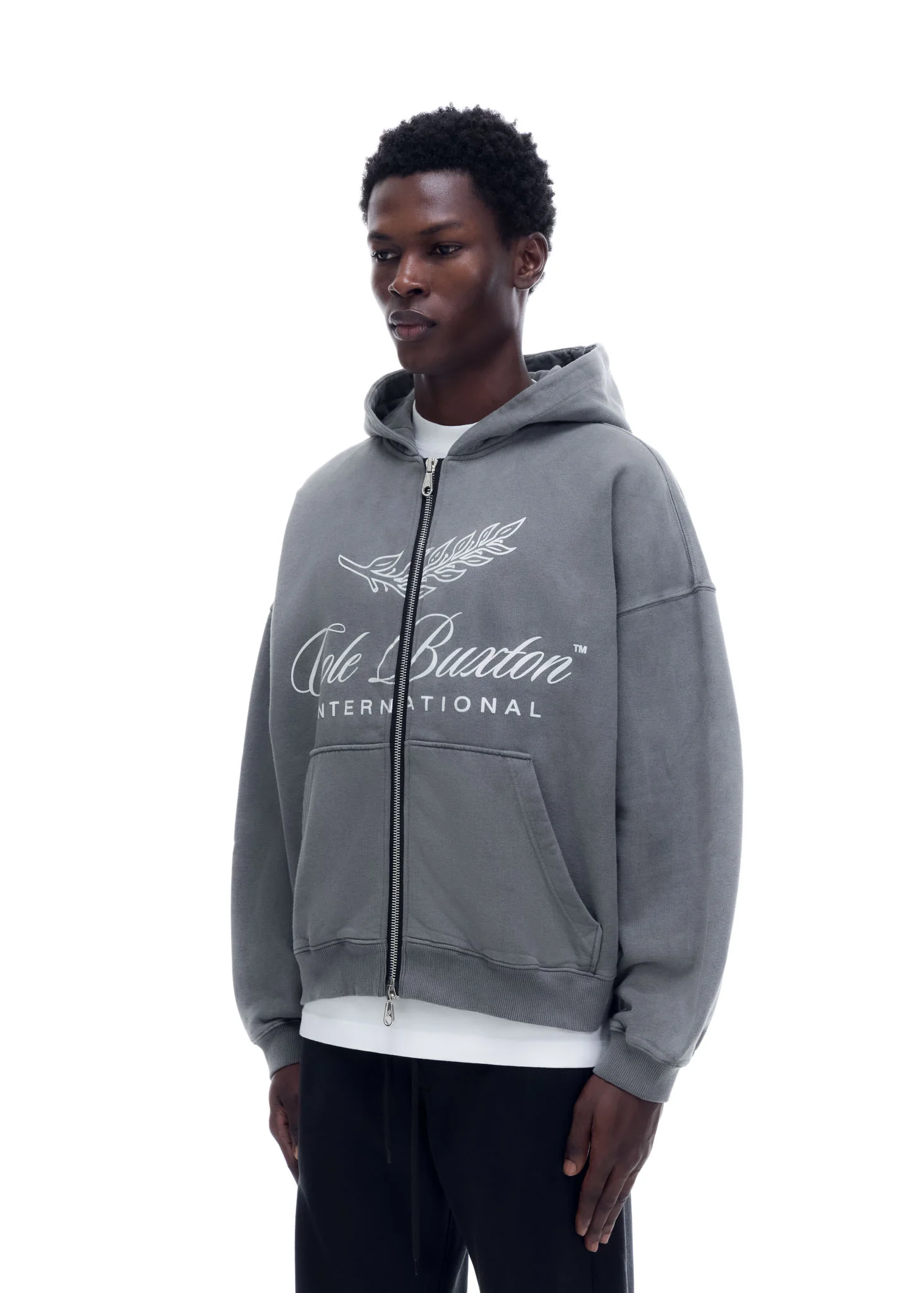 INTERNATIONAL ZIPPED HOODIE - Image 5