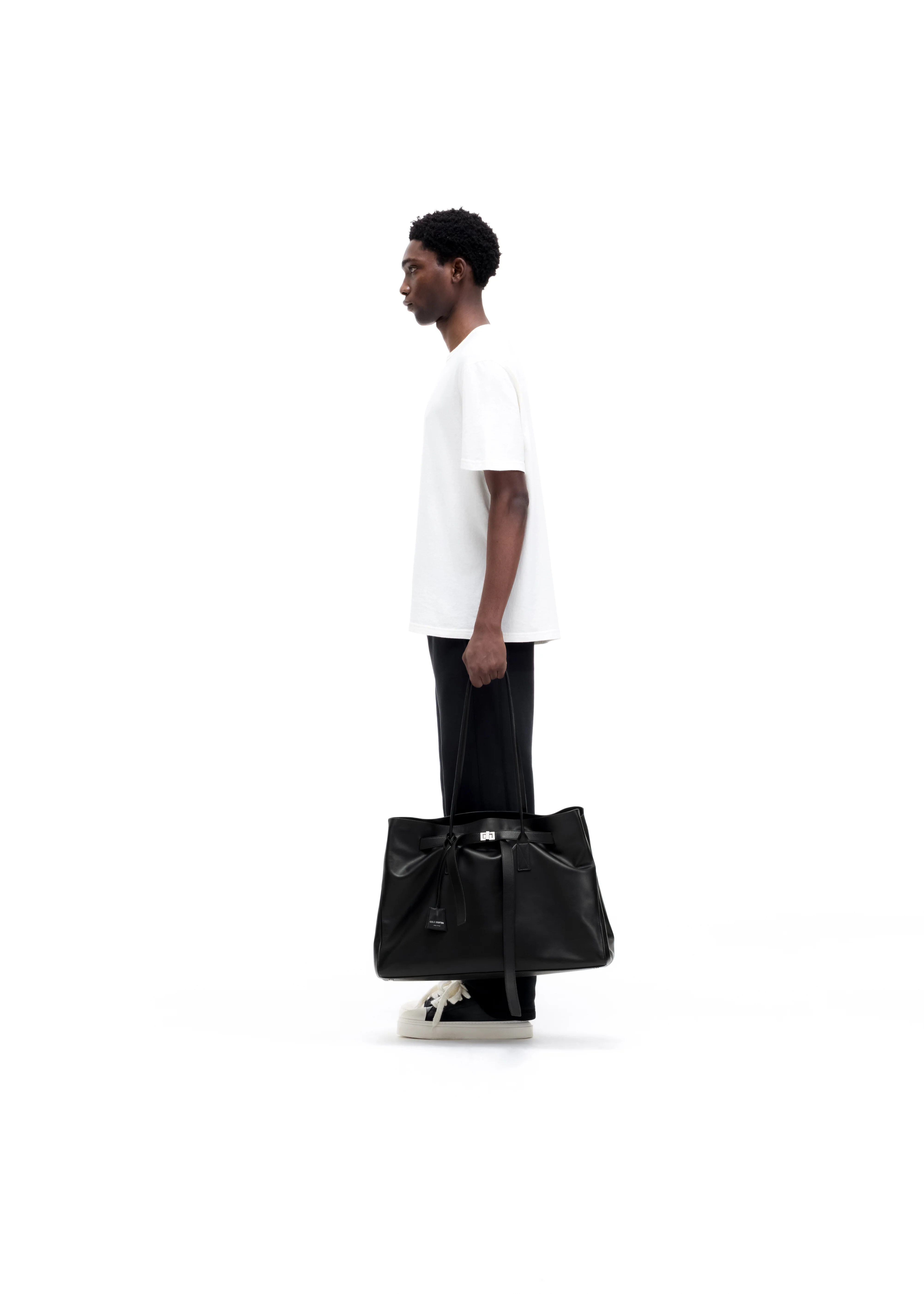 LEATHER HOLDALL TOTE - Image 2