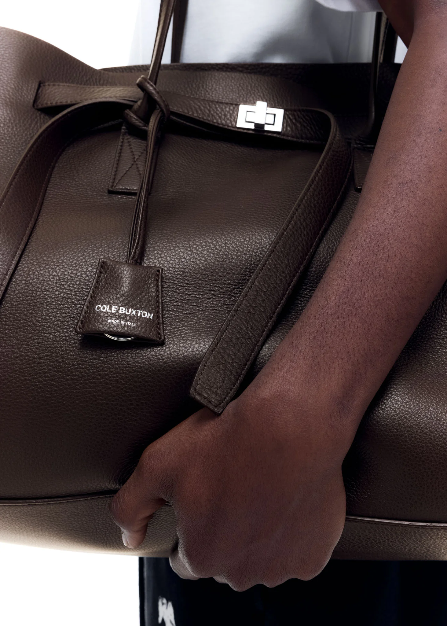 LEATHER HOLDALL TOTE - Image 4