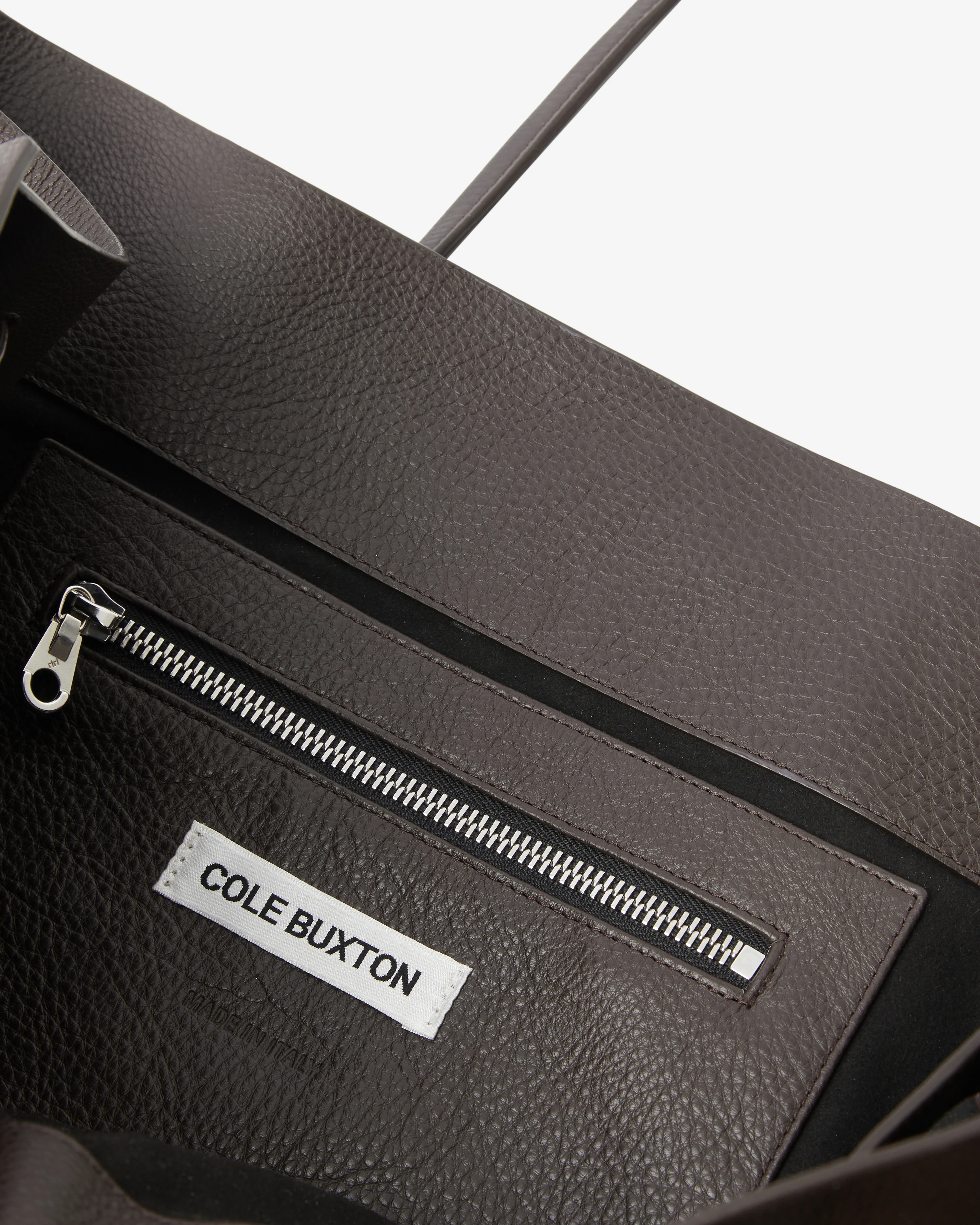 LEATHER HOLDALL TOTE - Image 5