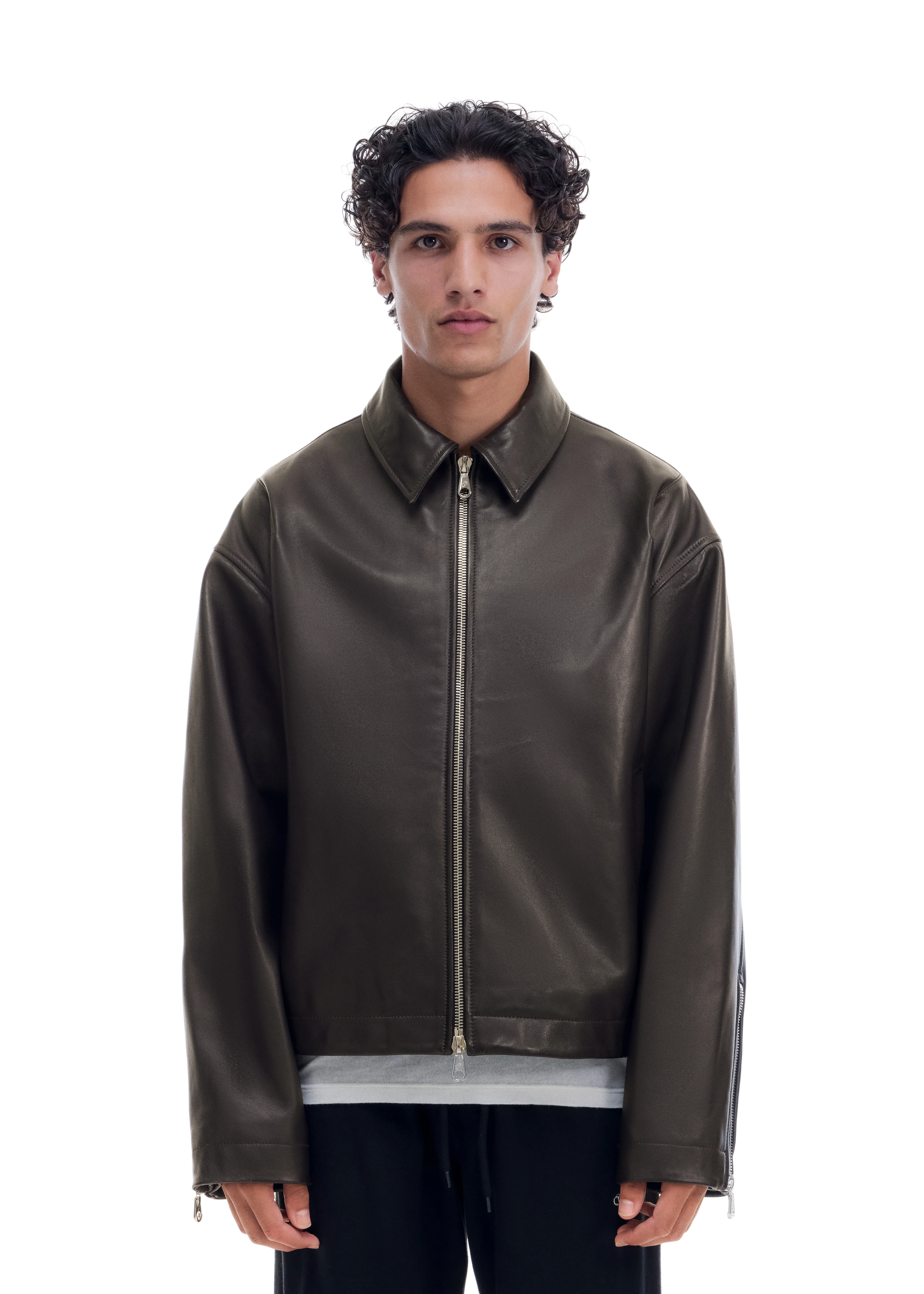 LIGHT LAMB LEATHER JACKET - Image 5