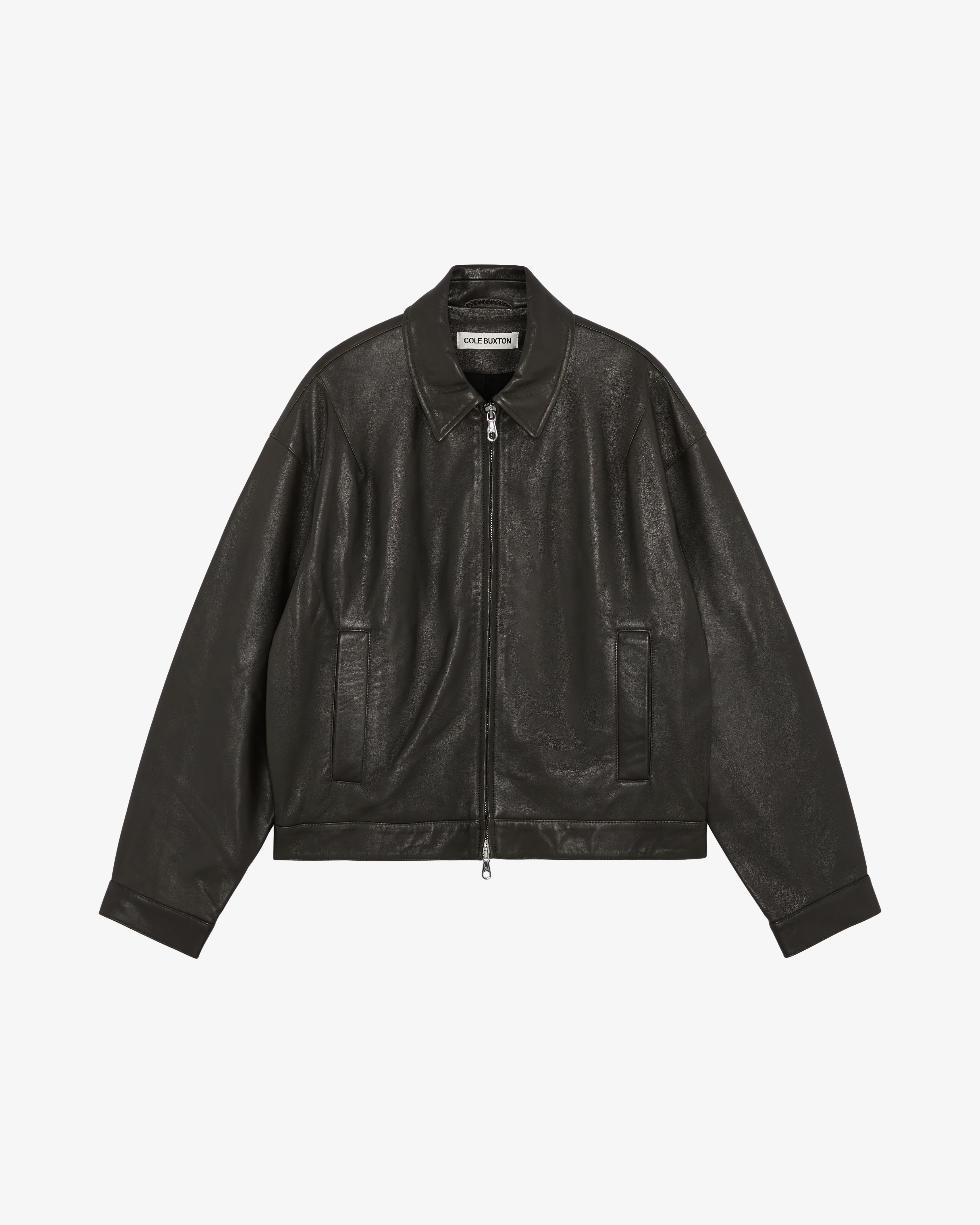 LIGHT LEATHER JACKET