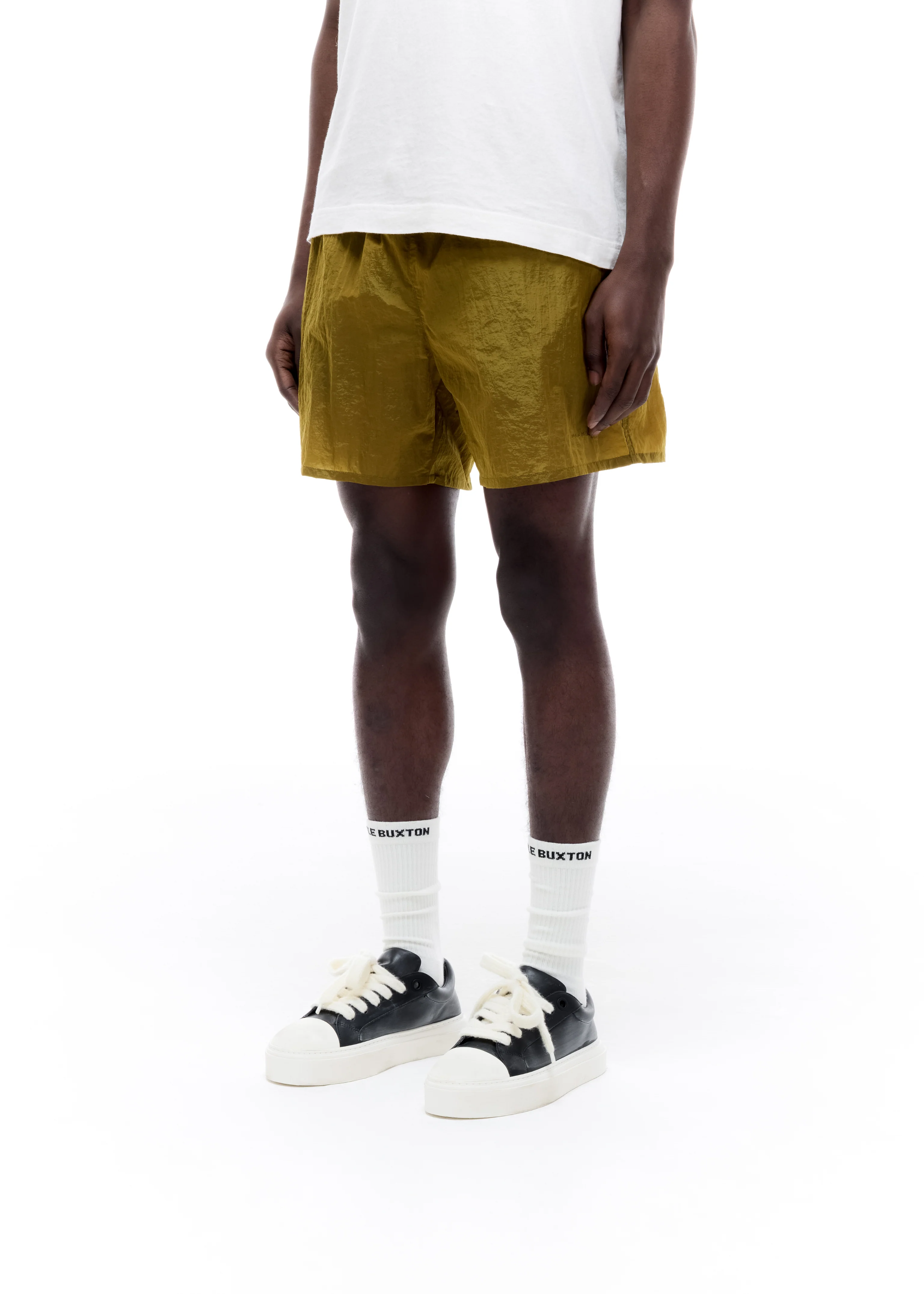 METALLIC NYLON SWIM SHORT - Image 3