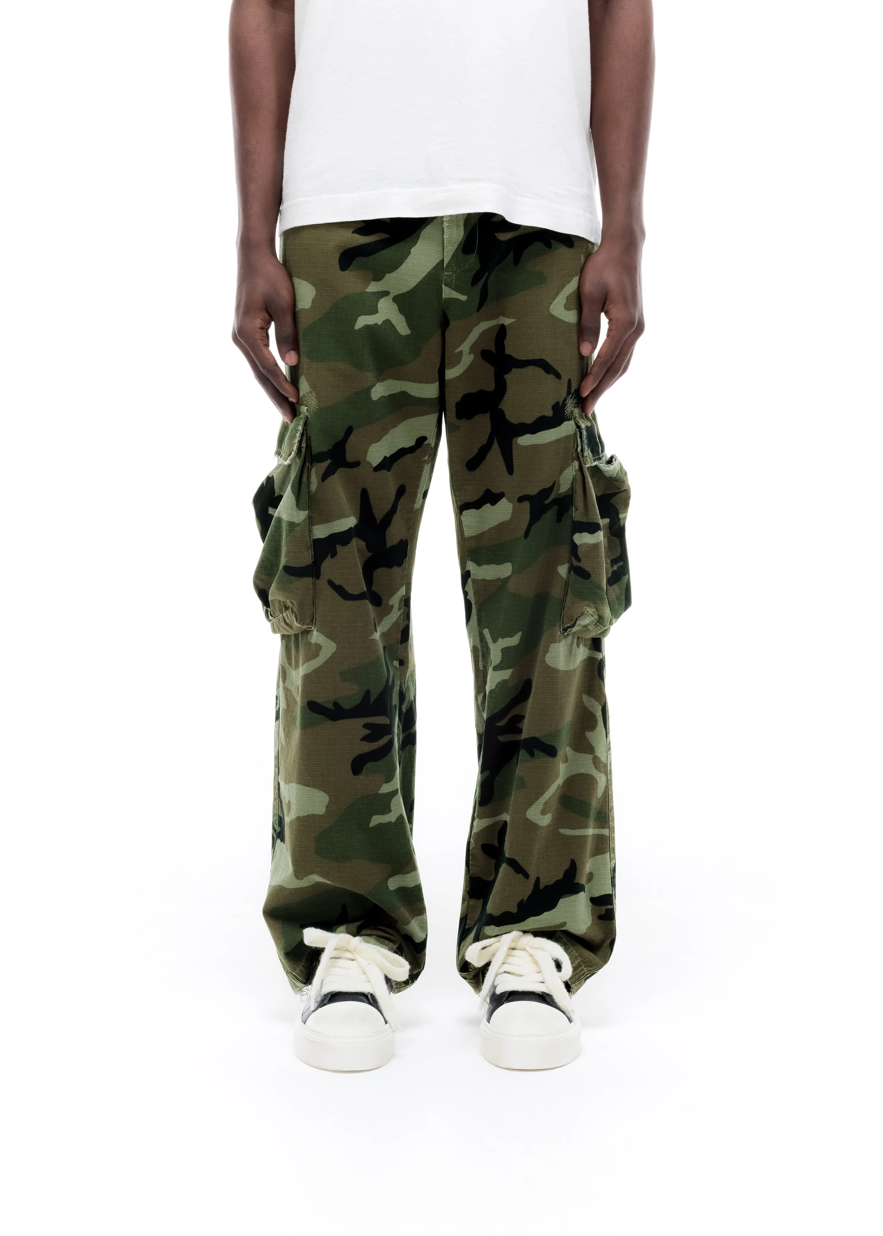 RIPSTOP CAMO CARGO TROUSER - Image 4