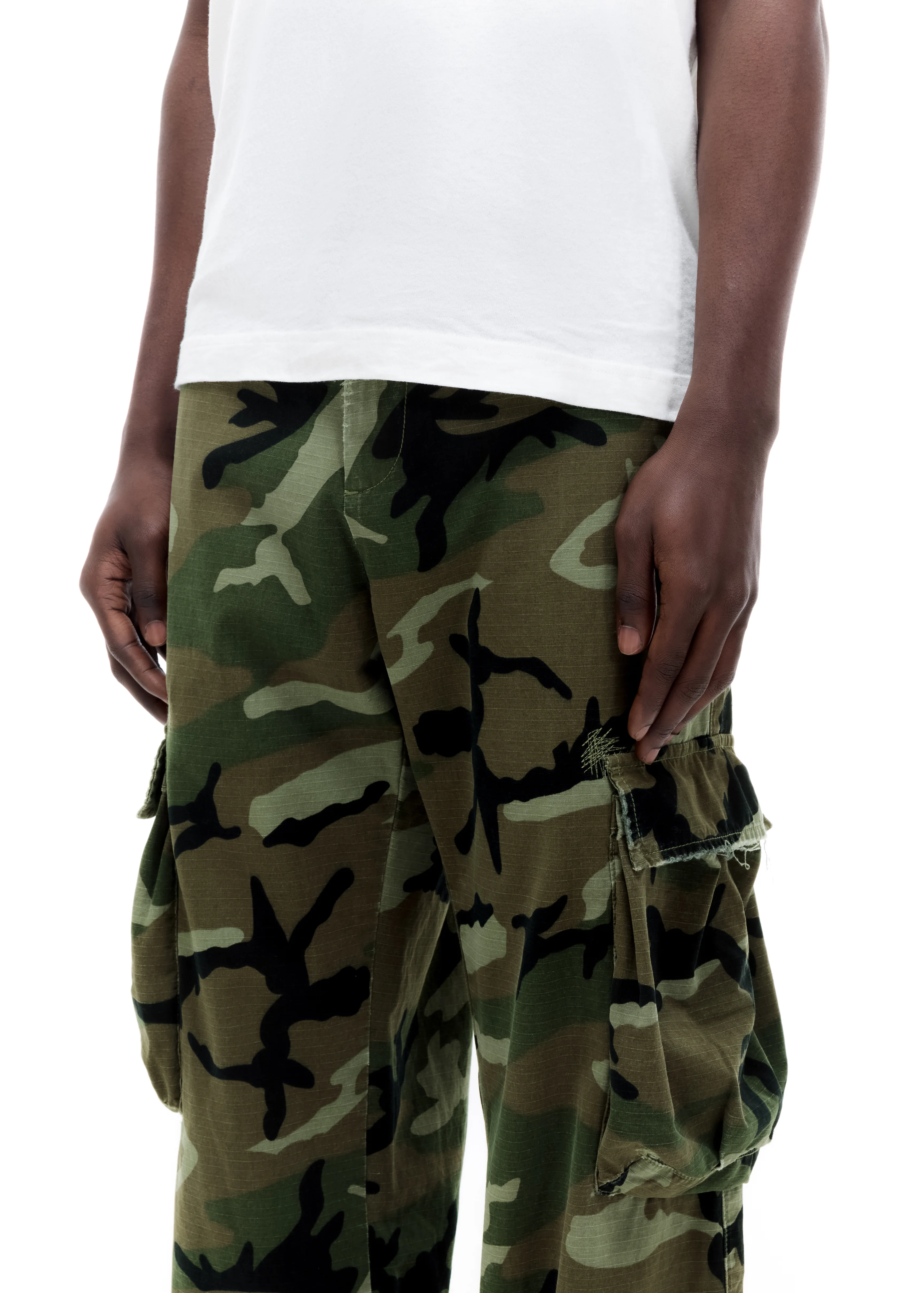 RIPSTOP CAMO CARGO TROUSER - Image 6