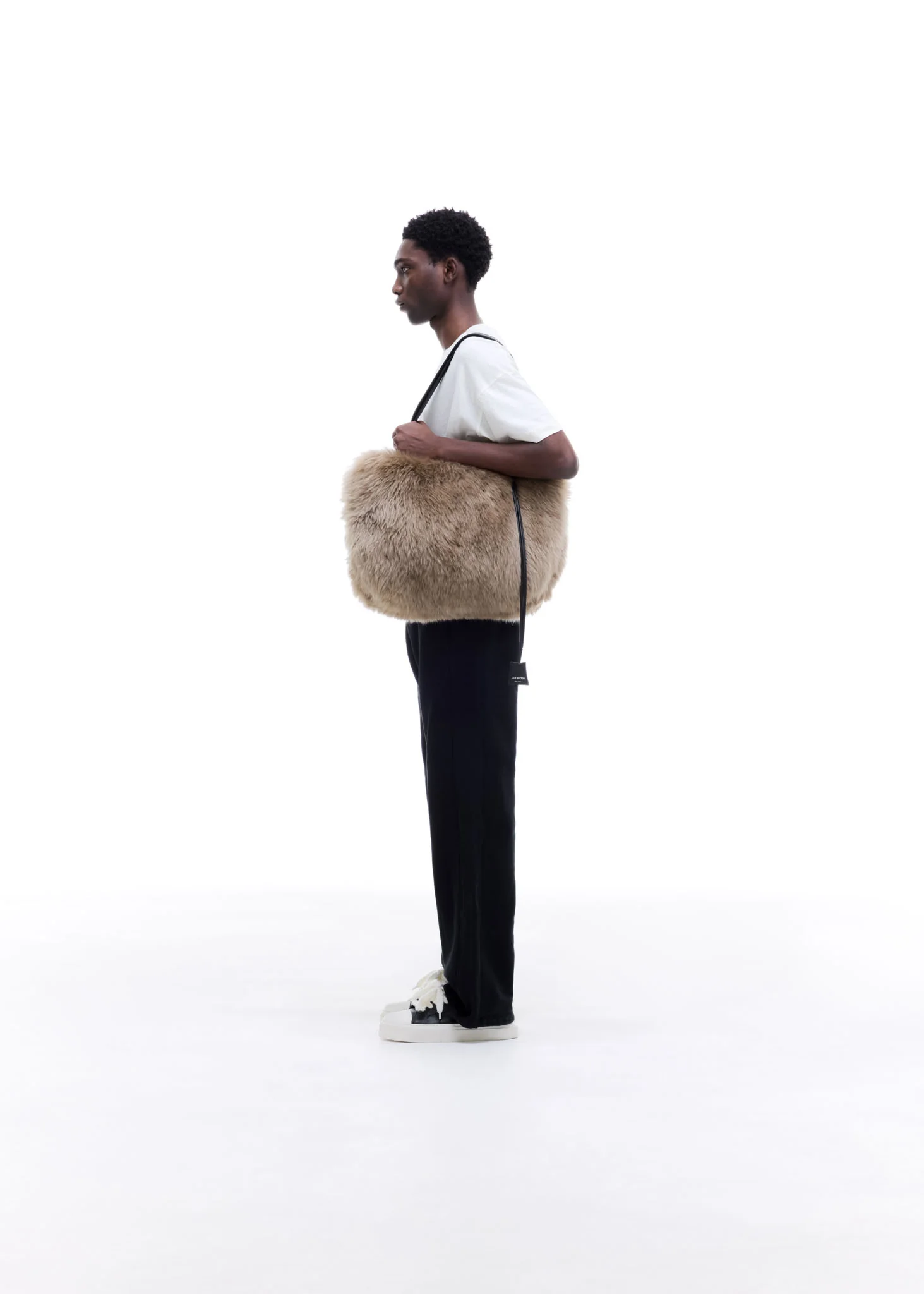 SHEARLING MINI HEATHROW HANDBAG - Image 2