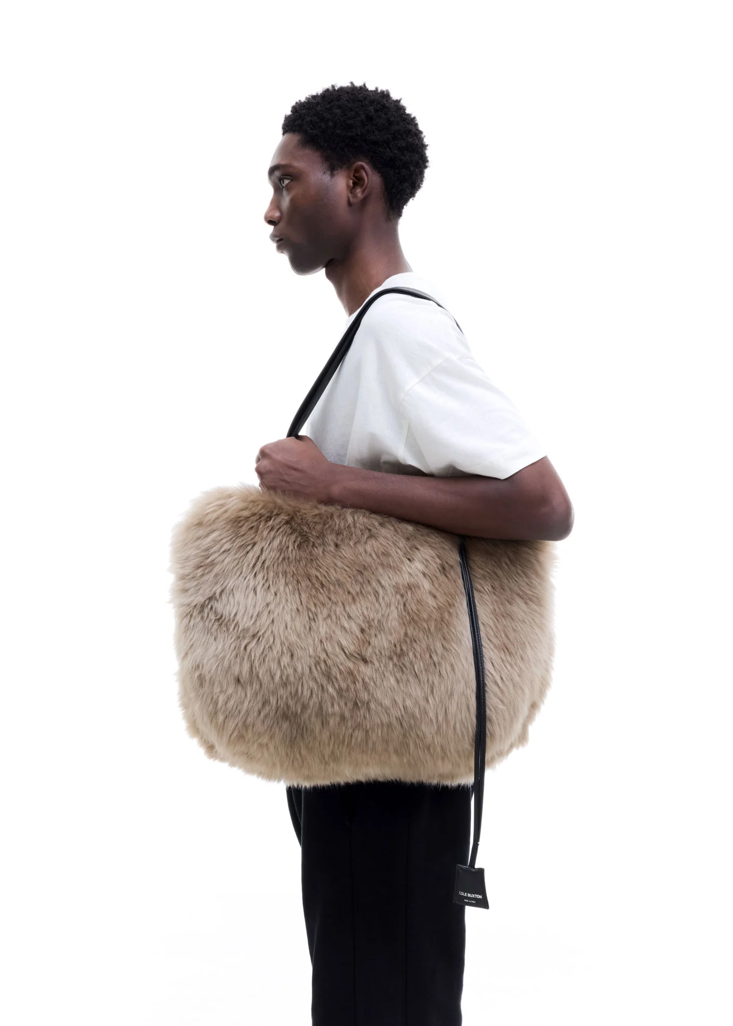 SHEARLING MINI HEATHROW HANDBAG - Image 3