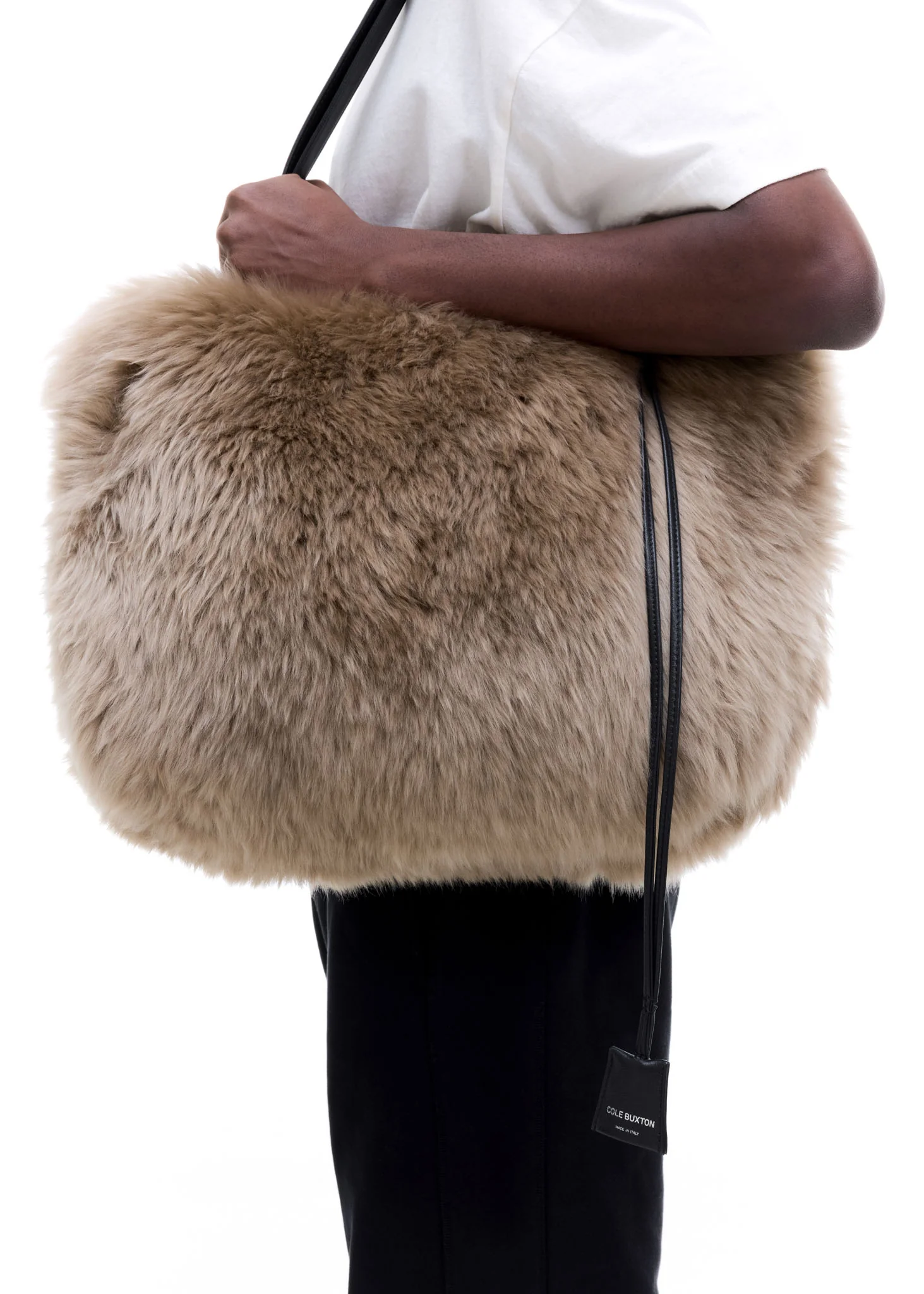 SHEARLING MINI HEATHROW HANDBAG - Image 4