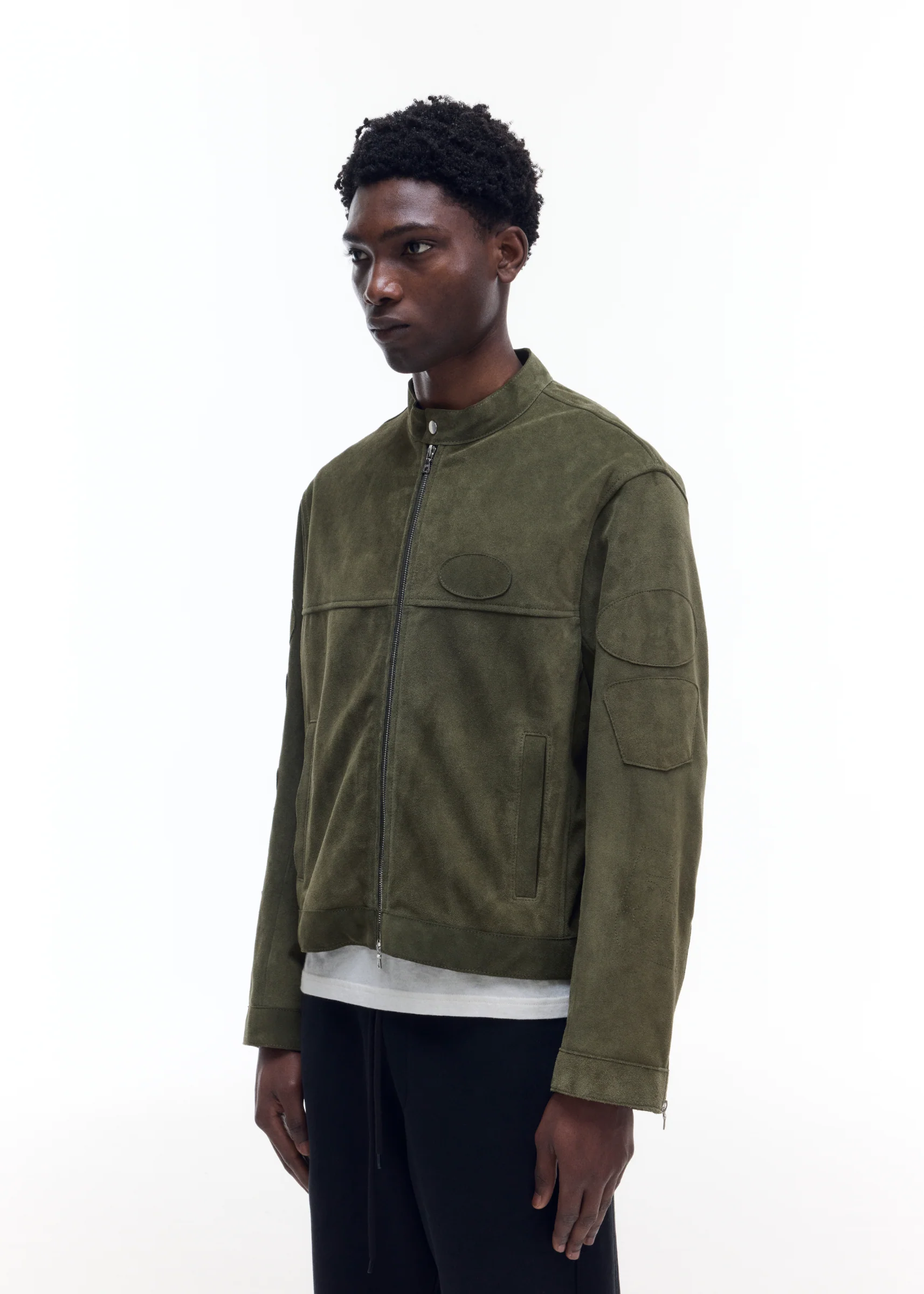 SUEDE CAFE RACER JACKET - Image 6