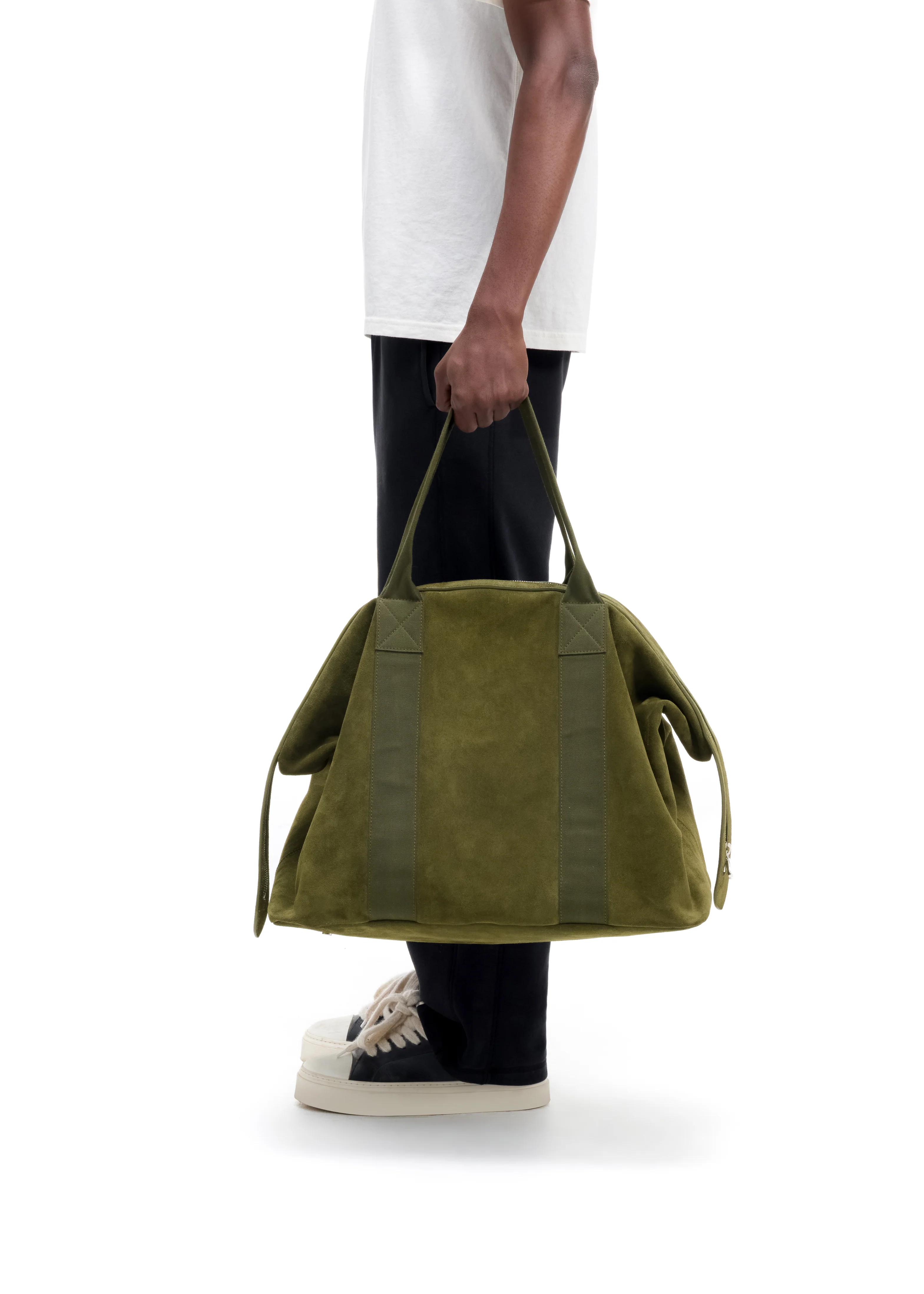SUEDE MILITARY DUFFLE - Image 3