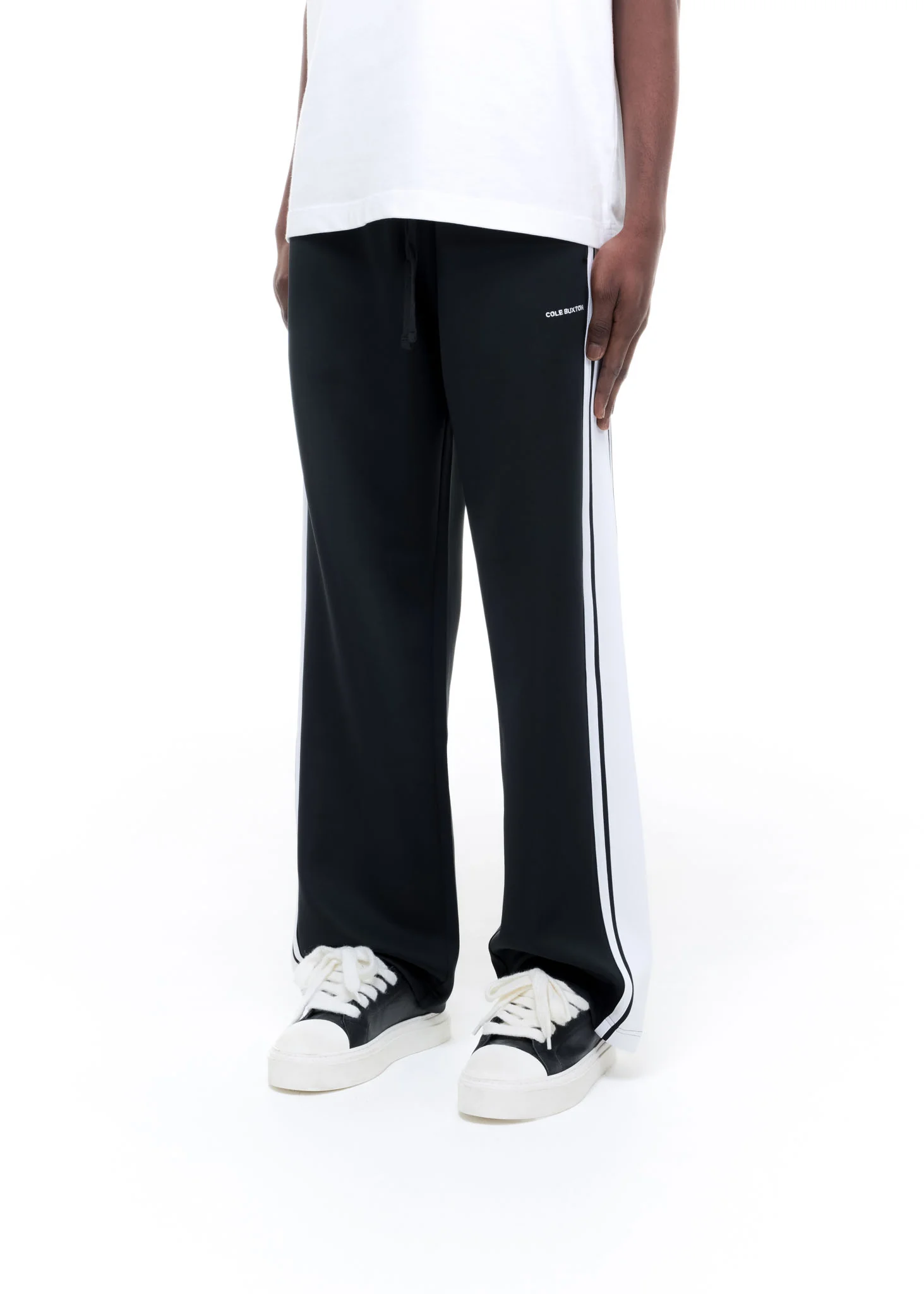 WIDE STRIPE TRACKPANTS - Image 4